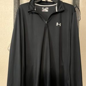 Black Under Armour 1/2 zip shirt